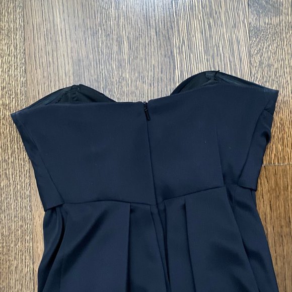Nicole Miller Strapless Dress - Black (Size 4) - Picture 3 of 12